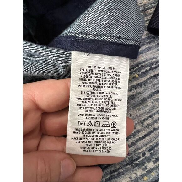 Anthropologie Pilcro and the Letterpress NWT Women’s Blue Denim Jacket Size M - Picture 6 of 10